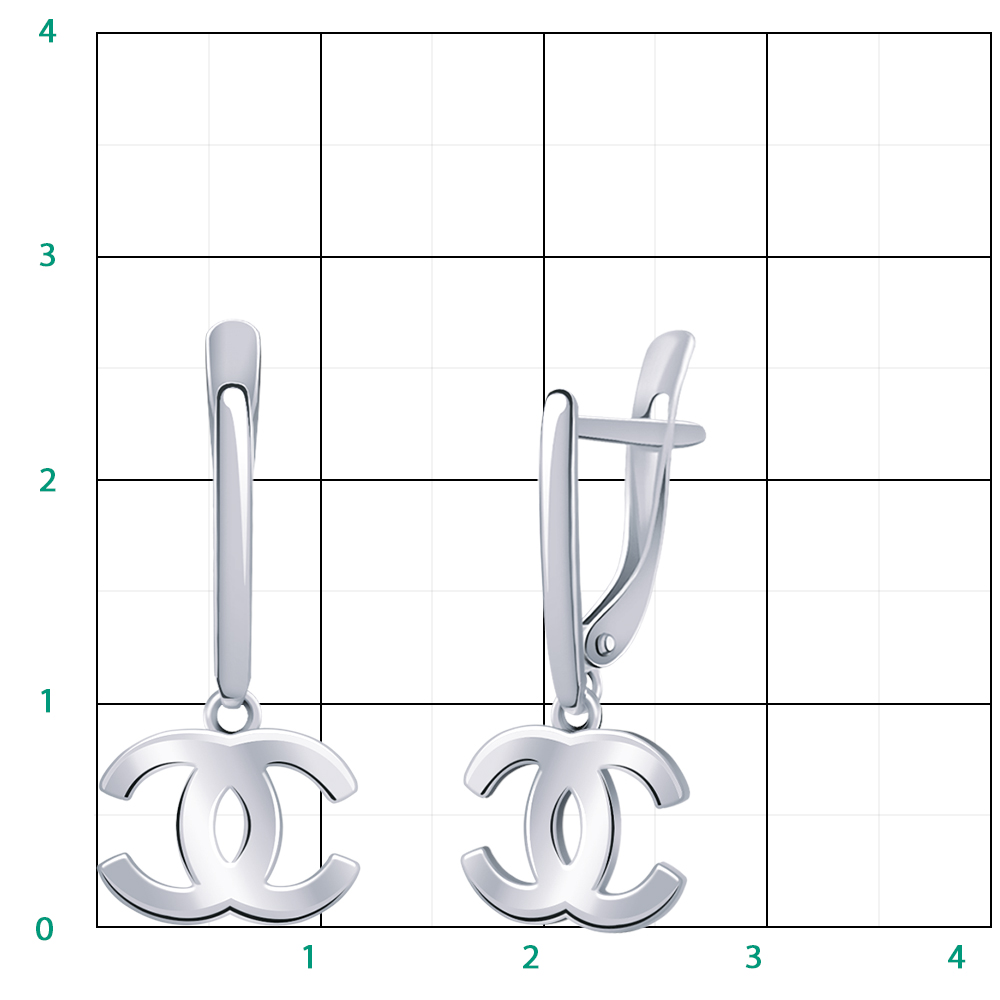 21221-925 серьги 925*