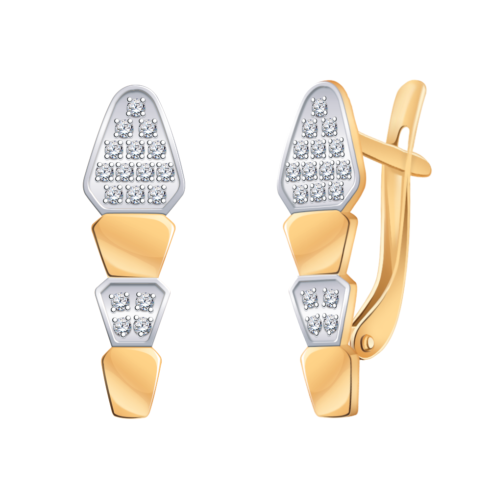 21162 серьги 585*