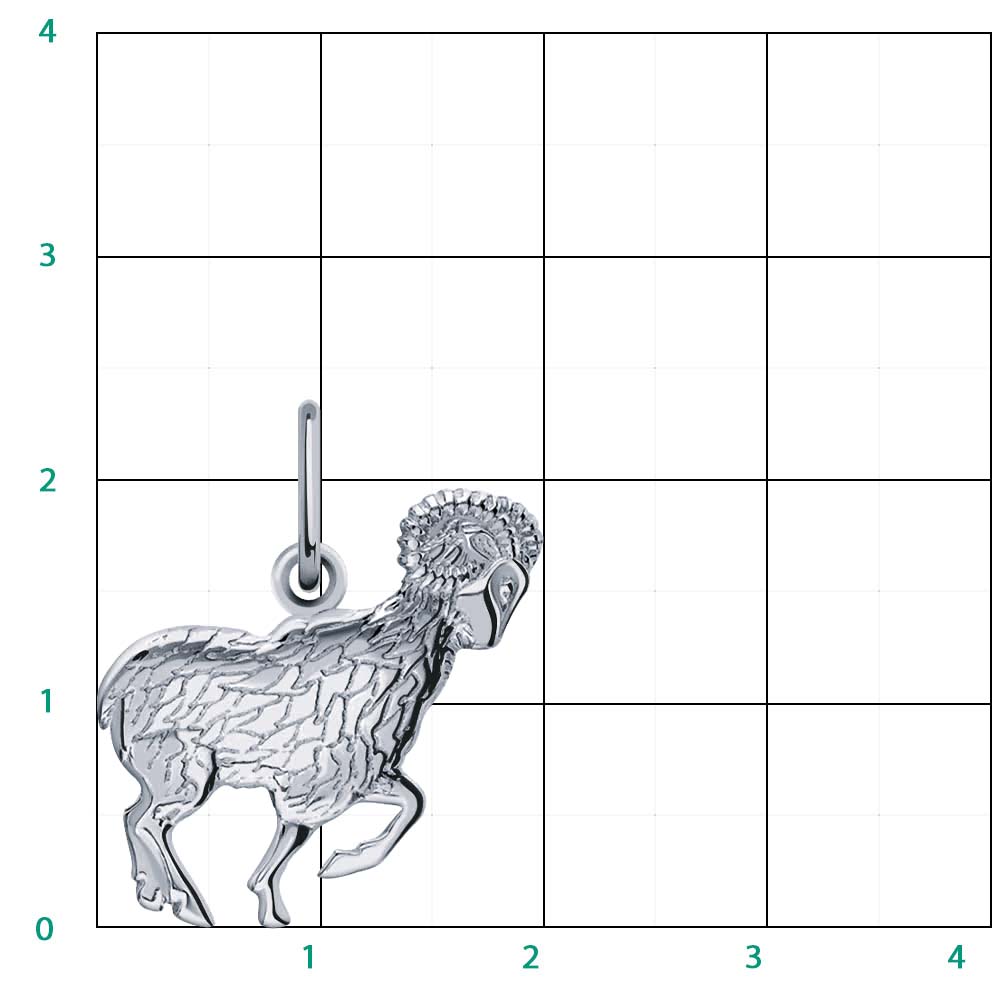 5261-925 подвеска 925*/овен