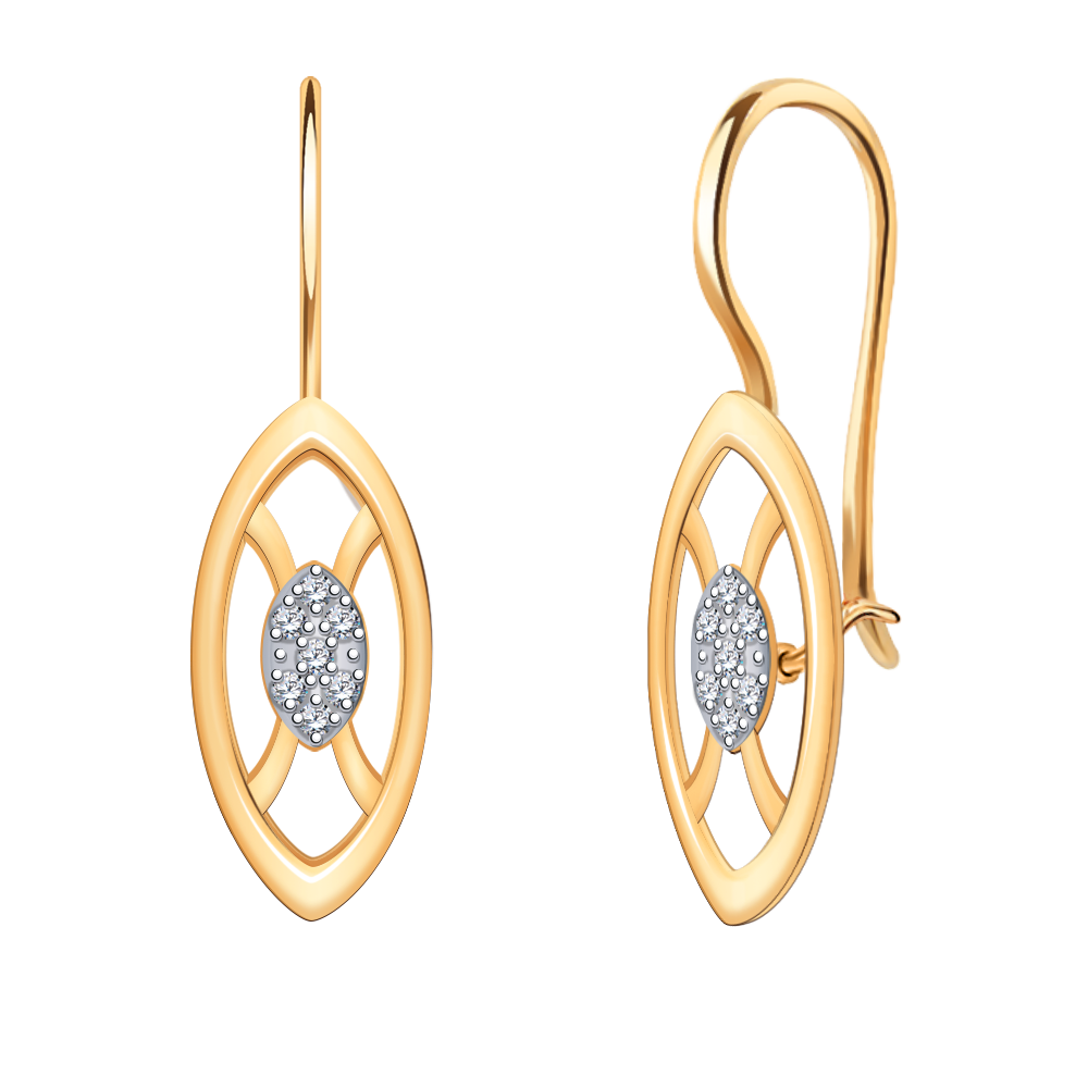 22013 серьги 585*