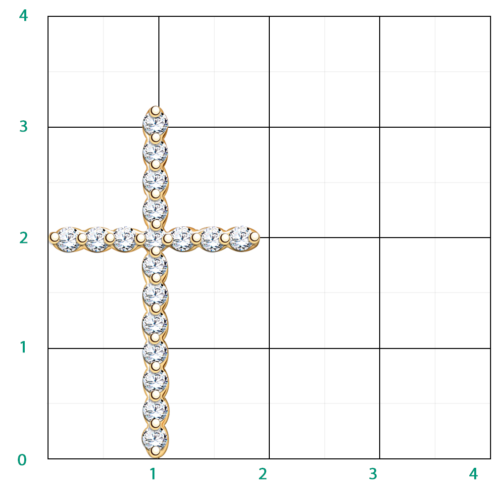 3257 крест 585*