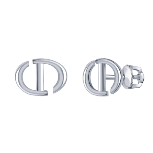 Серьги-пусеты из серебра