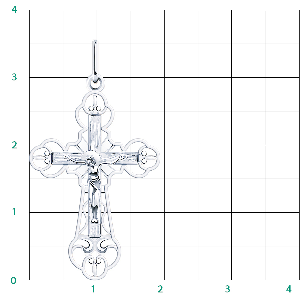 3375э-925 крест 925*