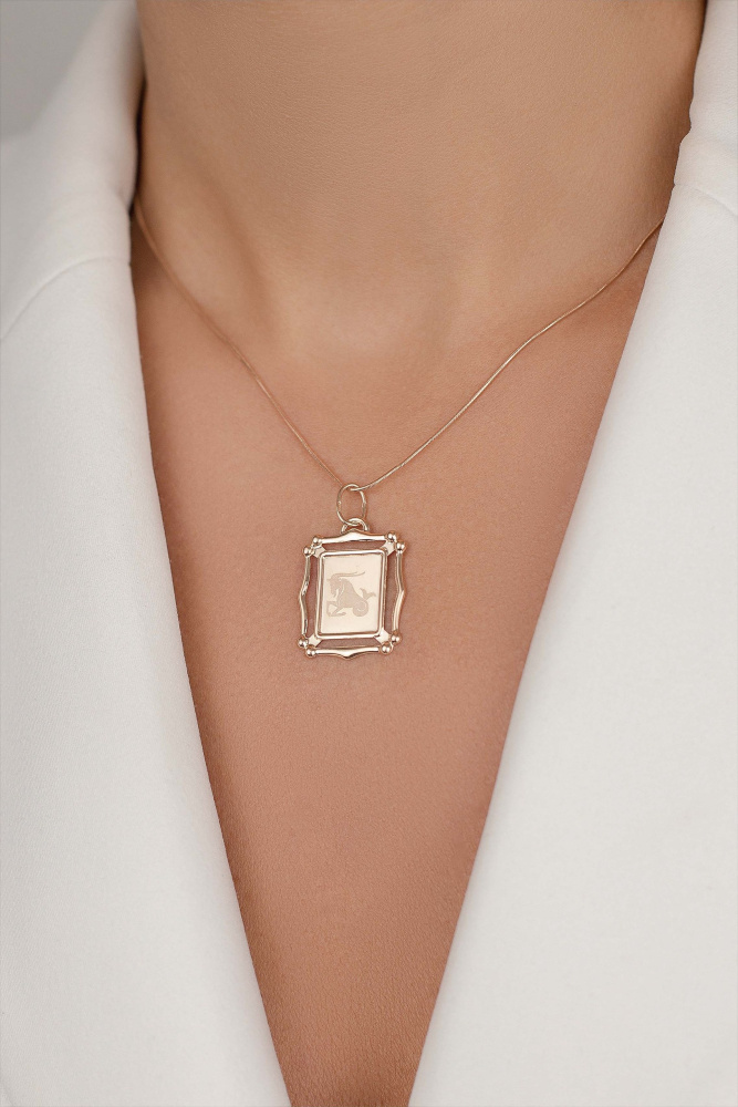 5473 подвеска 585*/козерог