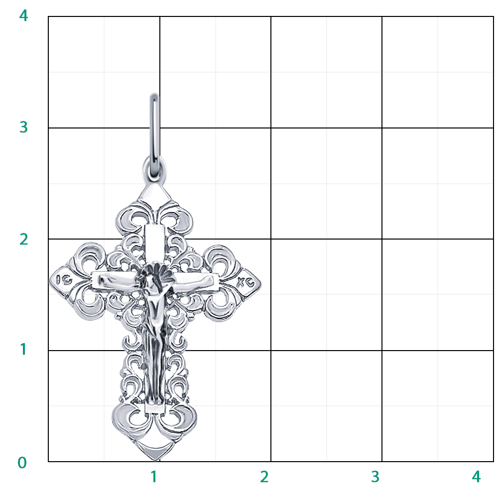 3033-925 крест 925*