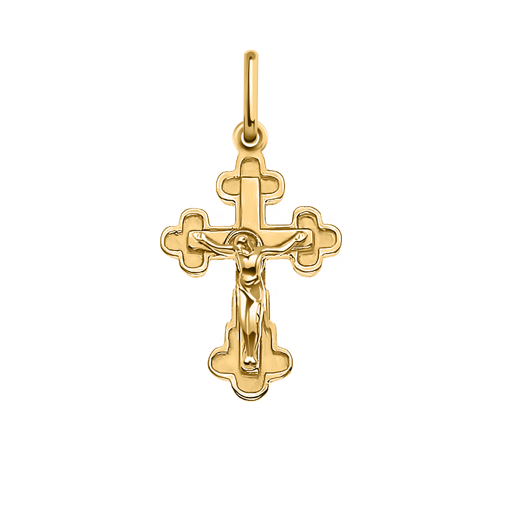 3010з-925 крест 925*/золочение
