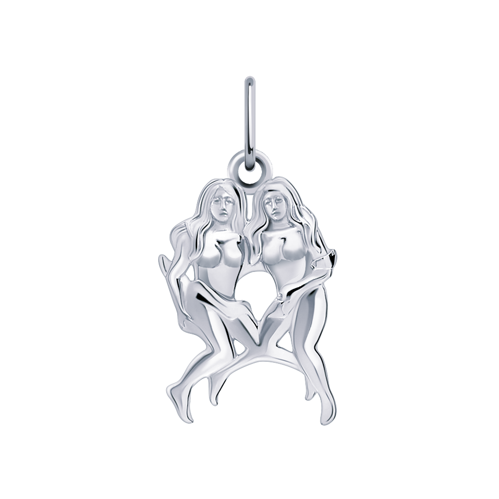 5263-925 подвеска 925*/близнецы