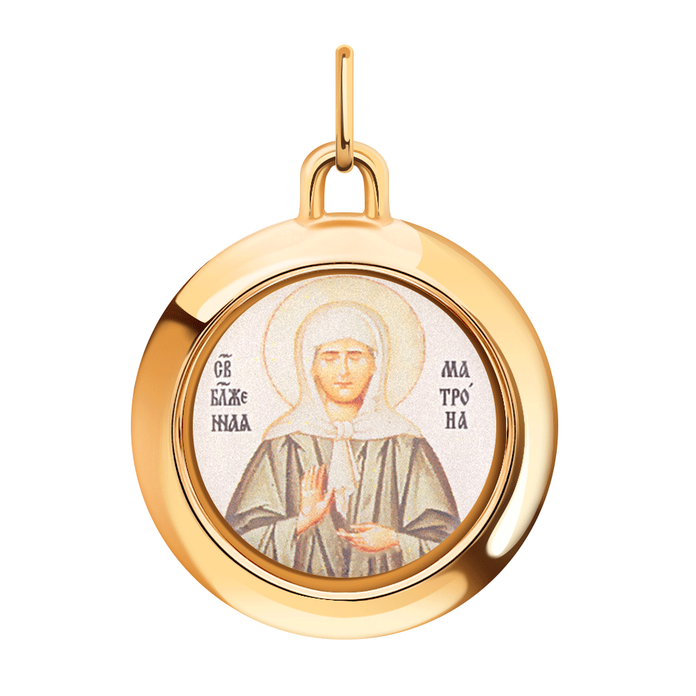 3275э икона 585*/Матрона