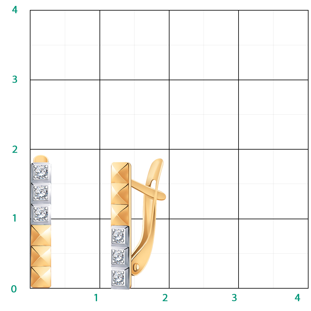 21316 серьги 585*