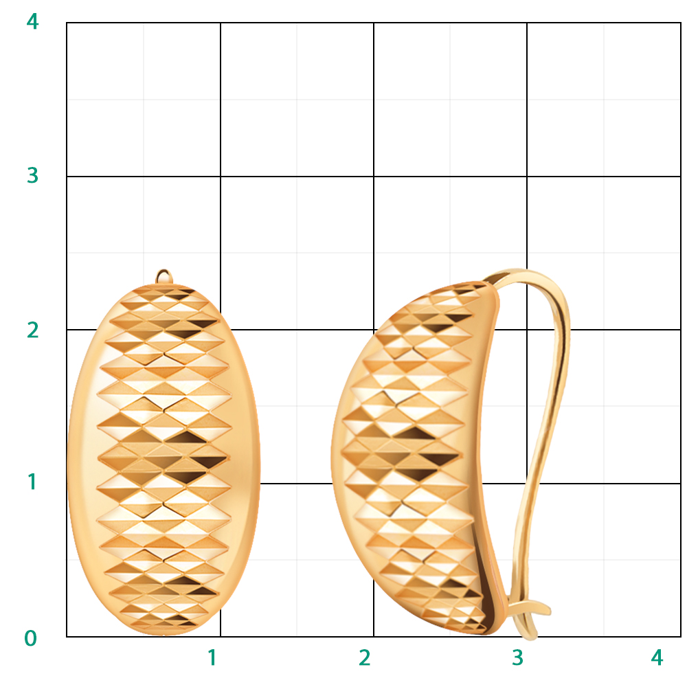 20363а-4з-925 серьги 925*/золочение
