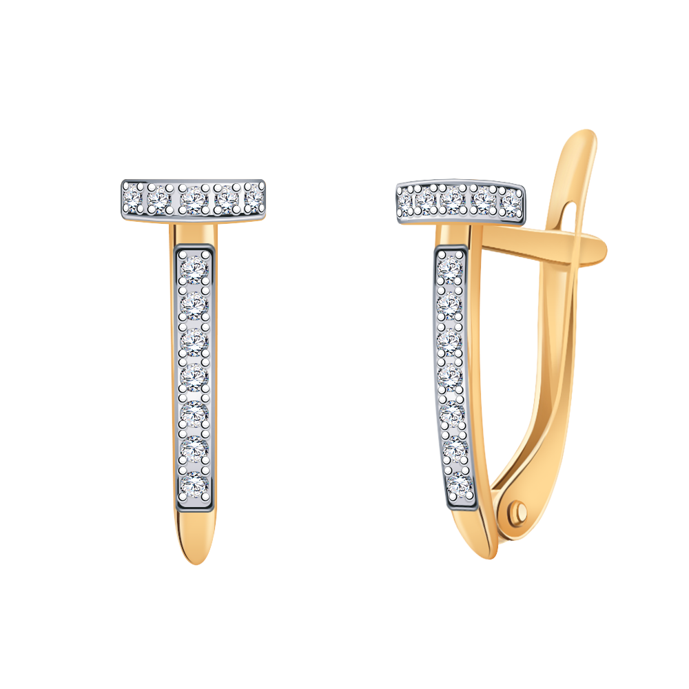 21362 серьги 585*