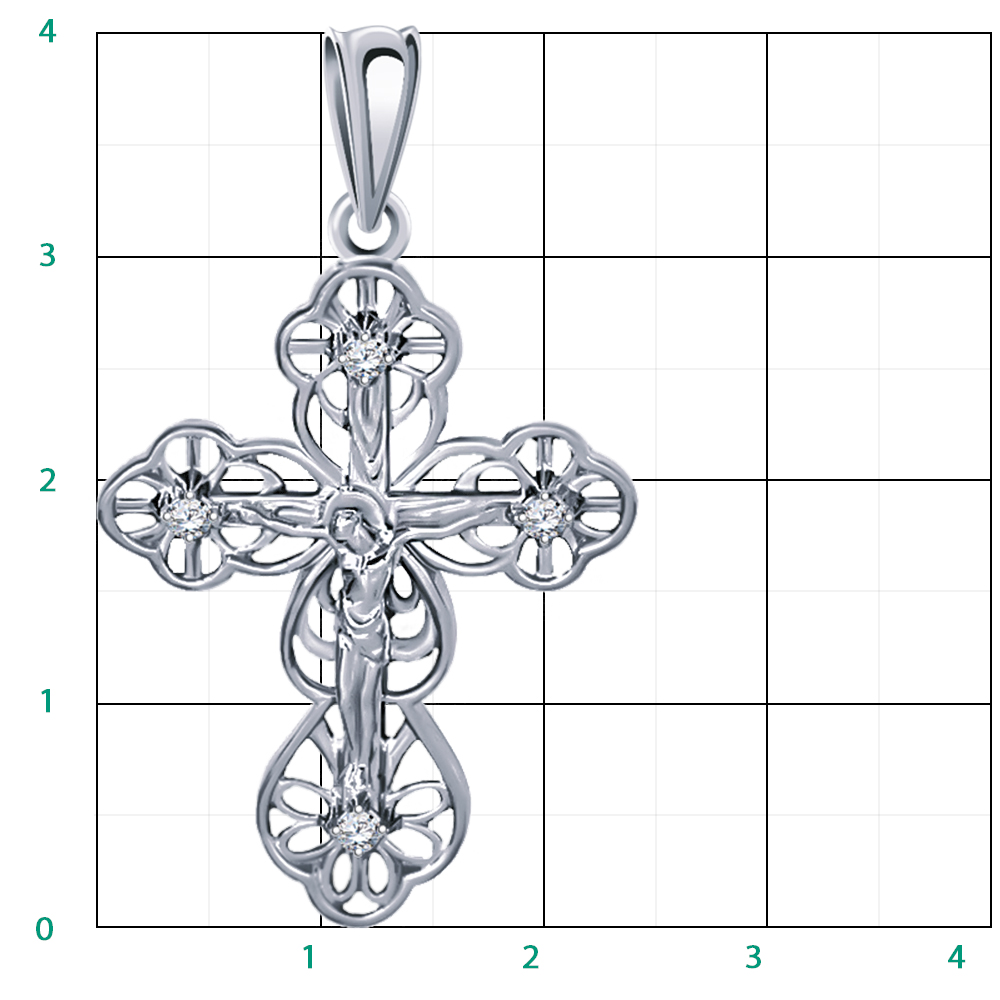 3311-925 крест 925*