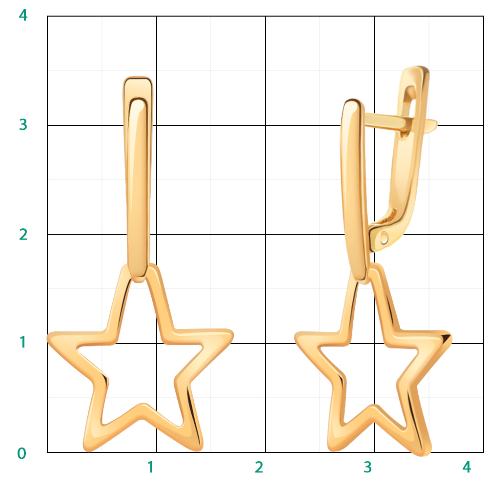 20994з-925 серьги 925*/золочение