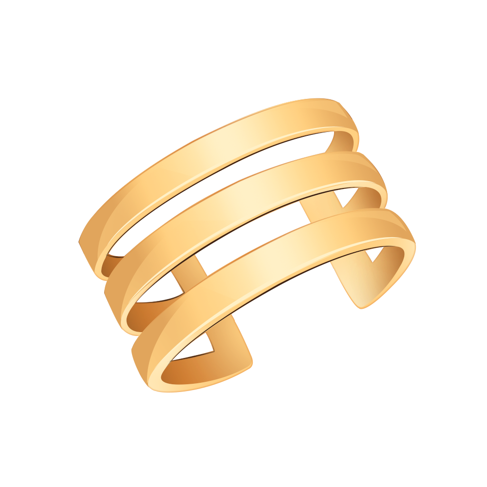 10711з-925 кольцо 925*/золочение