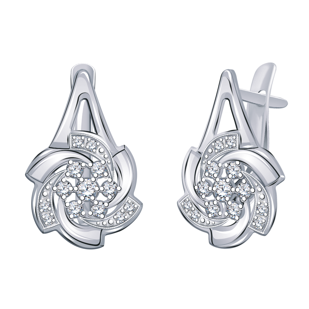 20872-925 серьги 925*