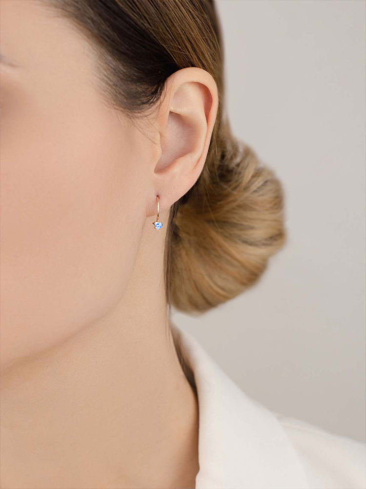 2827с4 серьги 585*