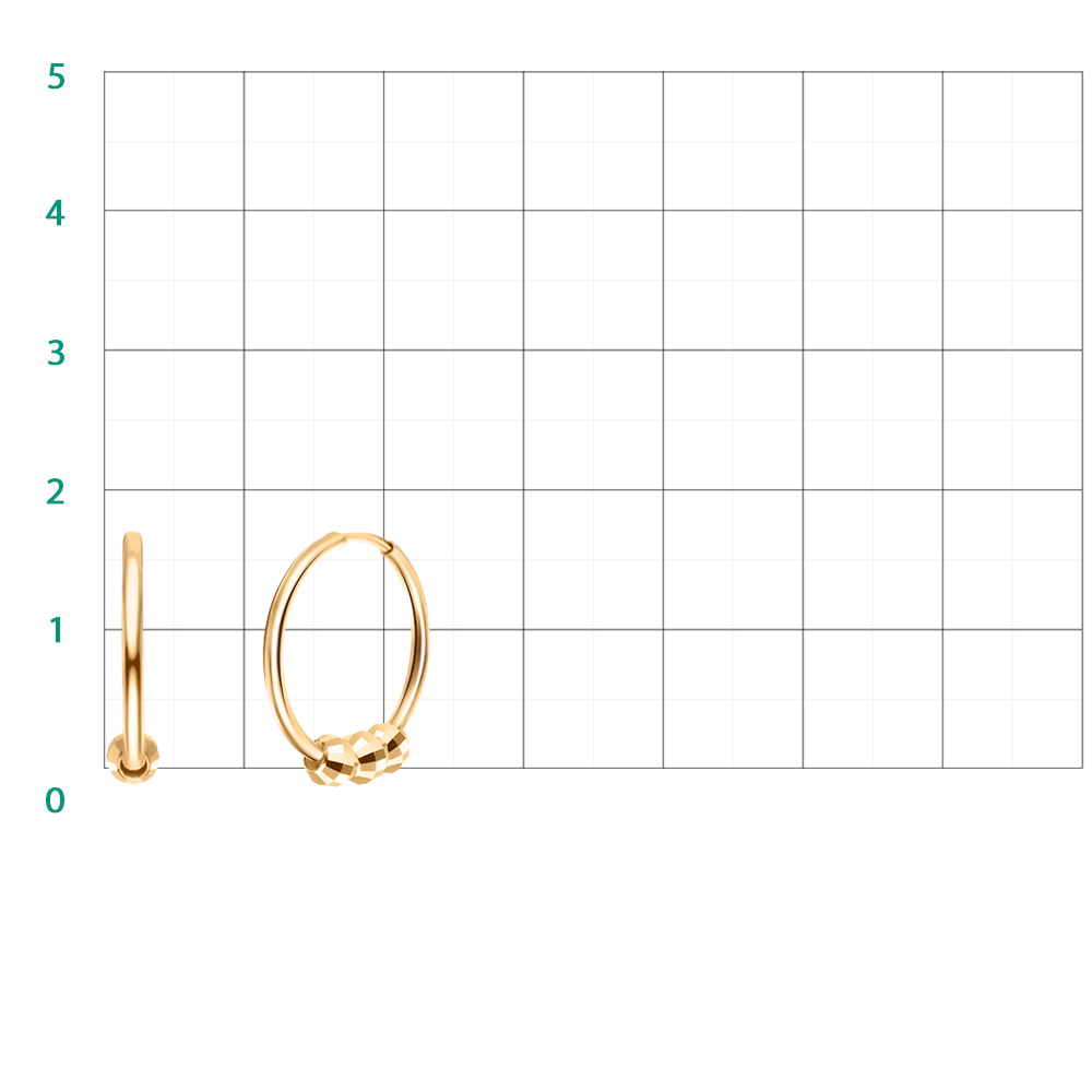 22143-17а-3 серьги 585*