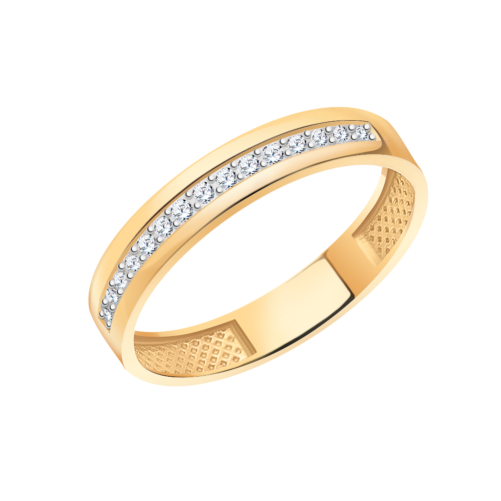 1901з-925 кольцо 925*/золочение