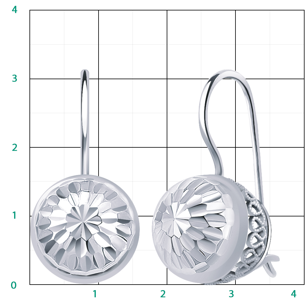 2007а-3-925 серьги 925*