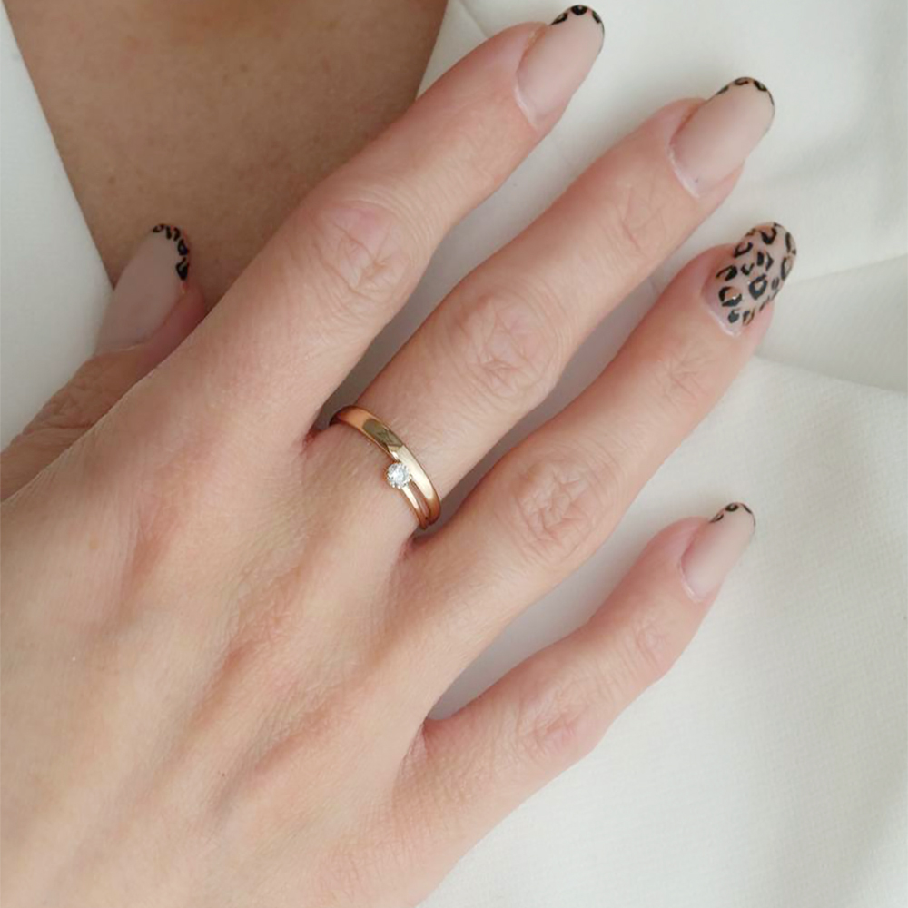 11032 кольцо 585*