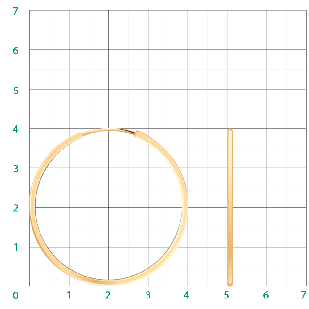 20771-40 серьги 585*