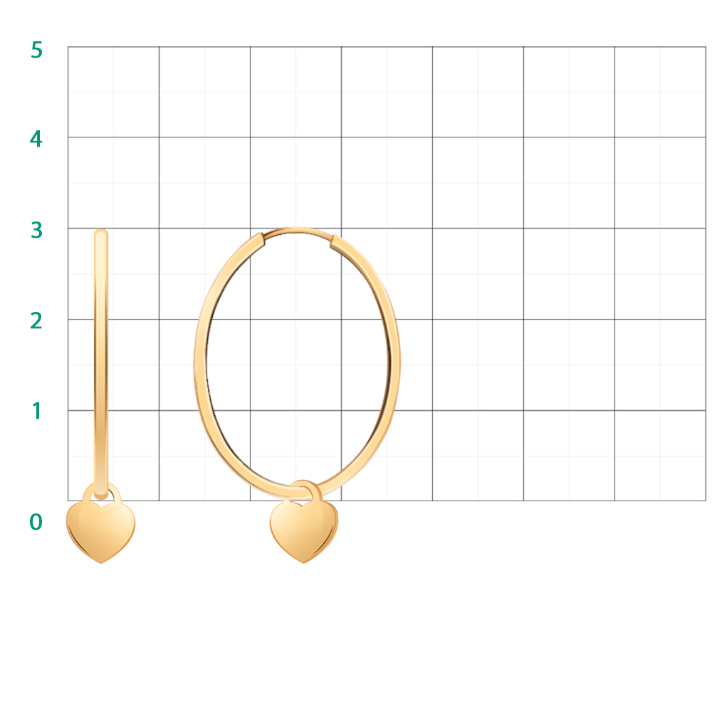 22037-30 серьги 585*