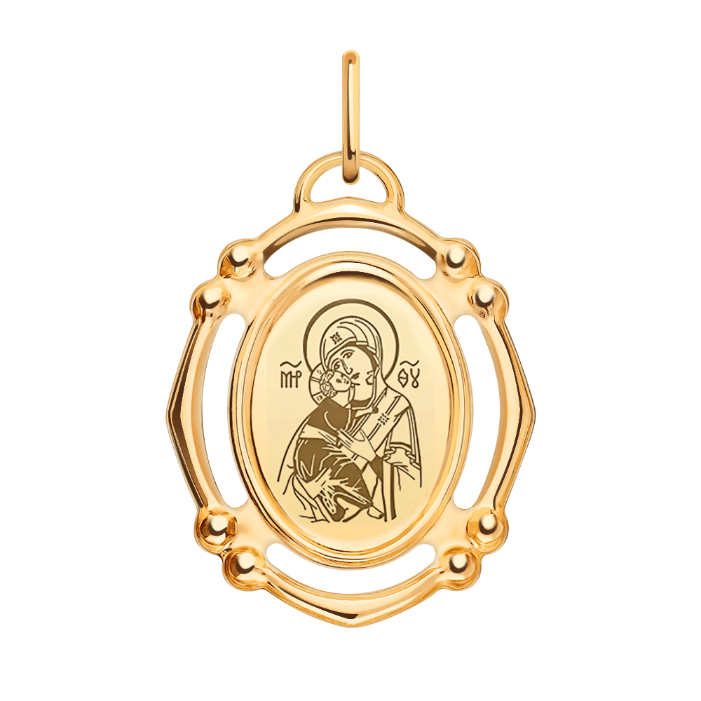 3171 икона 585*/Владимирская