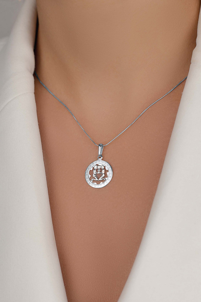 5227-925 подвеска 925*/близнецы