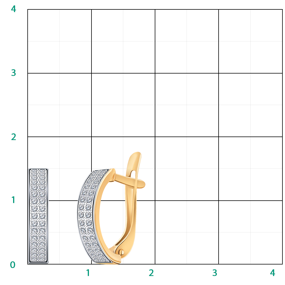 21304 серьги 585*