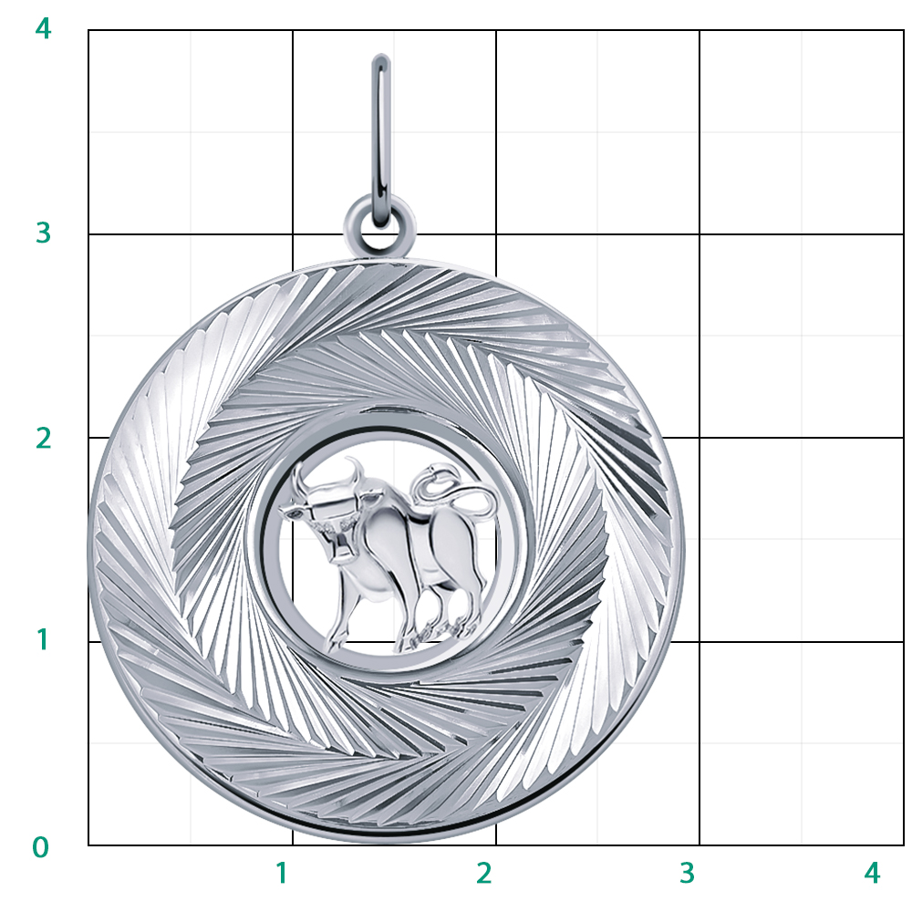 5626а-925 подвеска 925*/телец