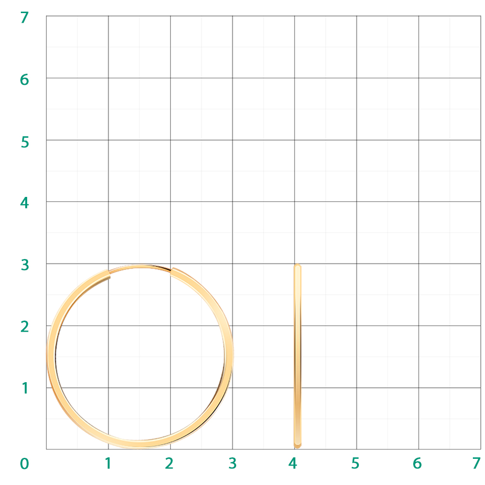 20771-30 серьги 585*