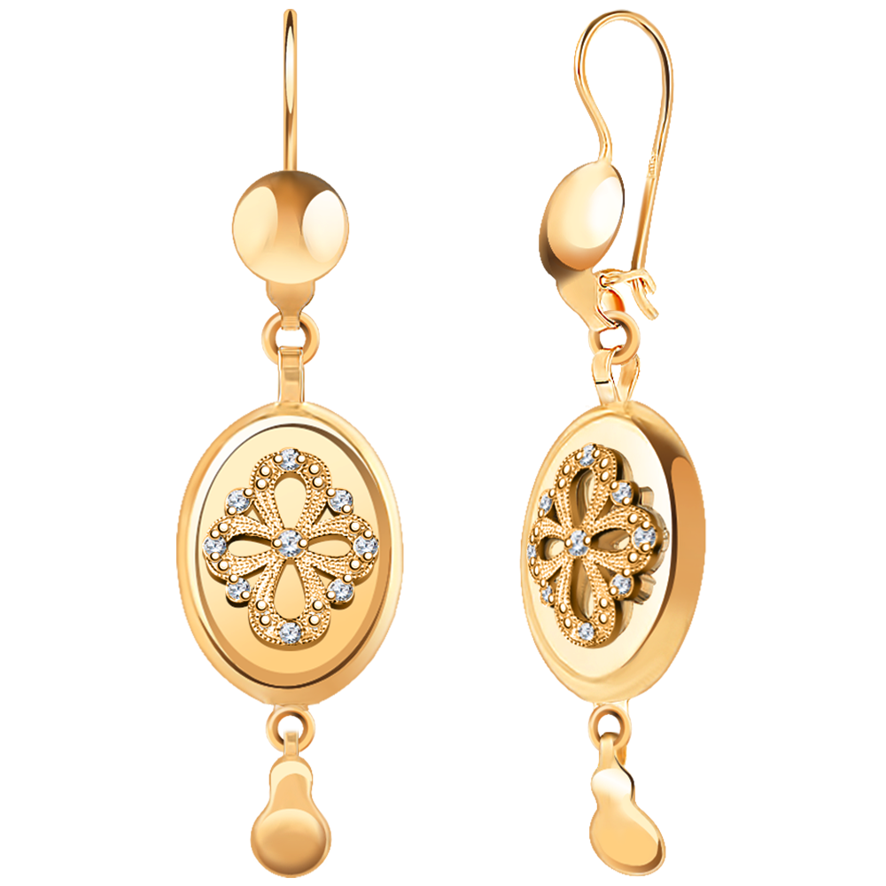 2688з-925 серьги 925*/золочение