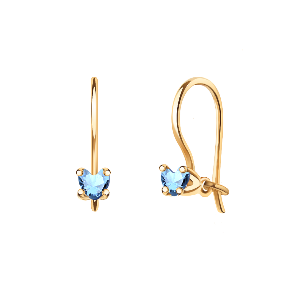 2827с4 серьги 585*