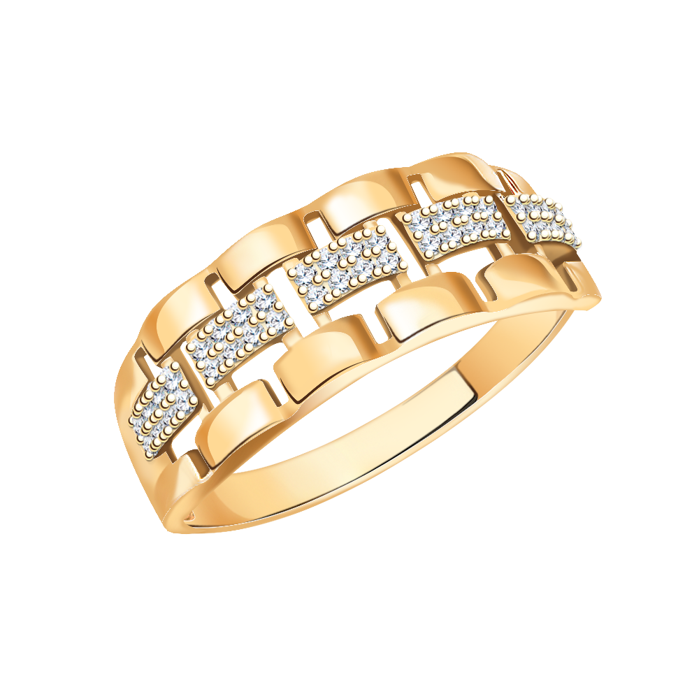 10630з-925 кольцо 925*/золочение