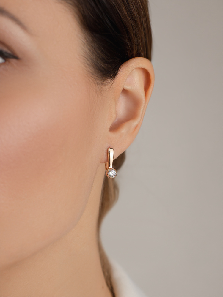 20675з-925 серьги 925*/золочение