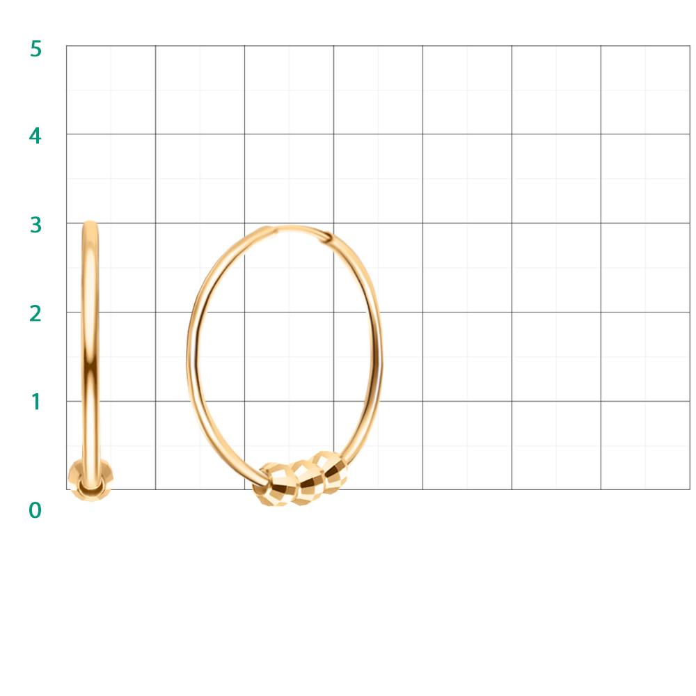 22143-30а-3 серьги 585*