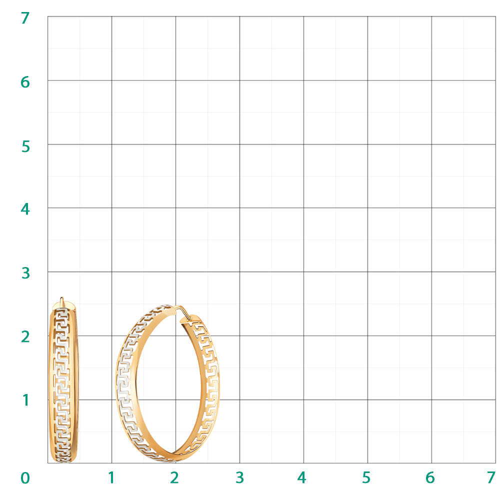20550 серьги 585*