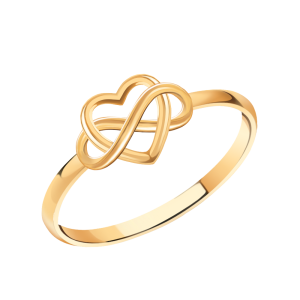 Кольцо из красного золота