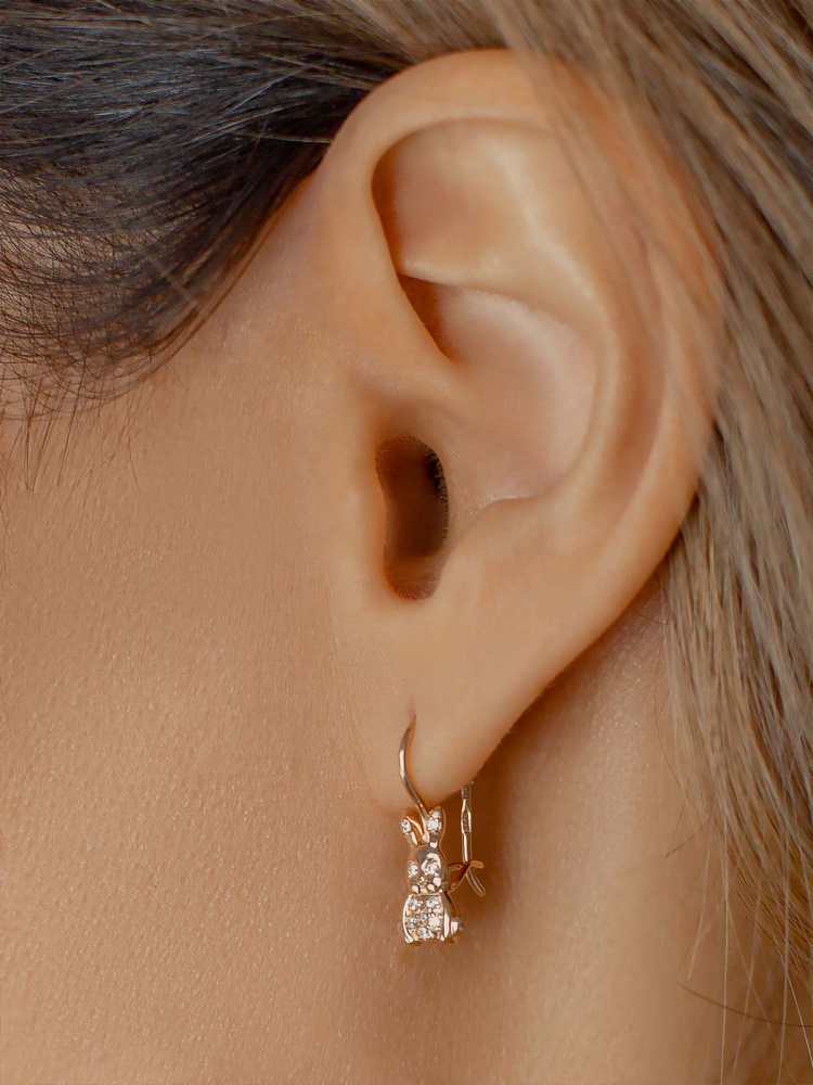 22033 серьги 585*