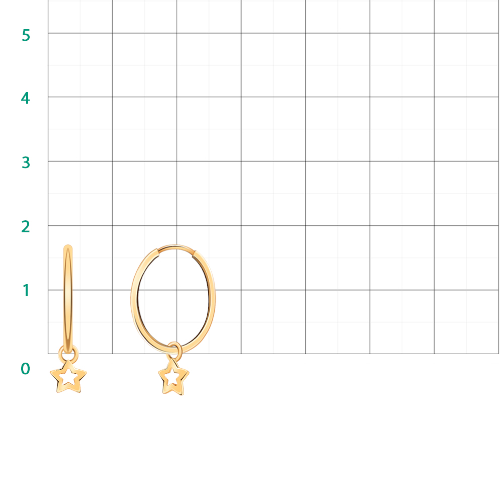 21122-17 серьги 585*