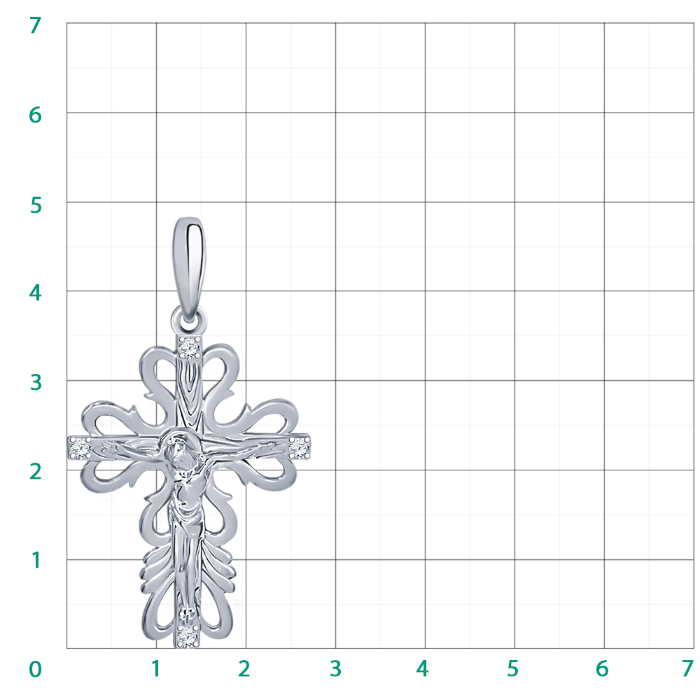 3313-925 крест 925*