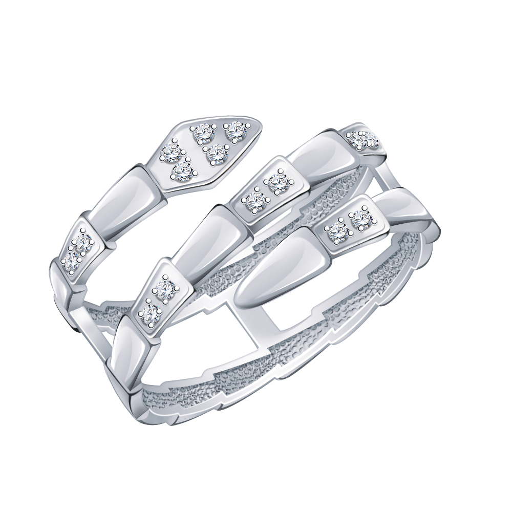 10969-925 кольцо 925*