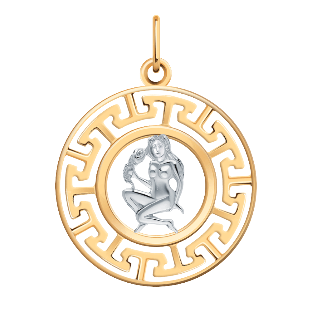 5748 подвеска 585*/дева