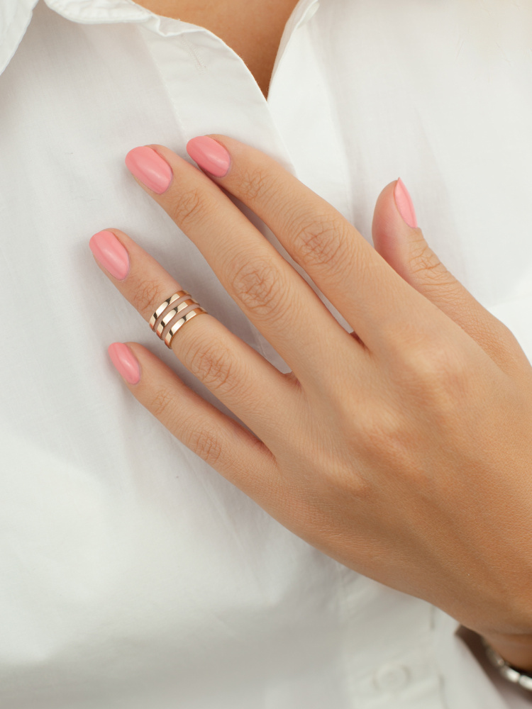 10711з-925 кольцо 925*/золочение