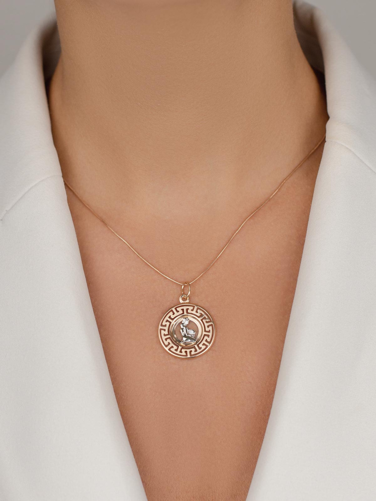 5760 подвеска 585*/дева