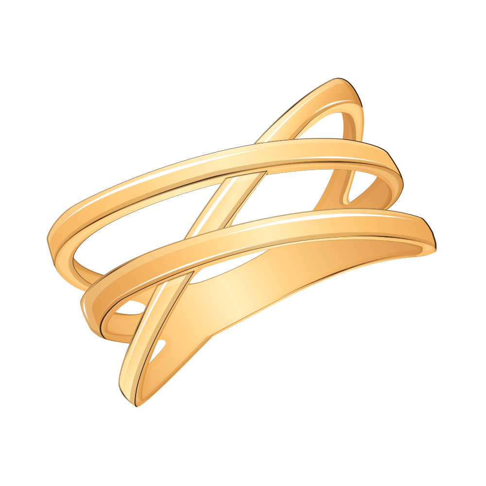 10787з-925 кольцо 925*/золочение