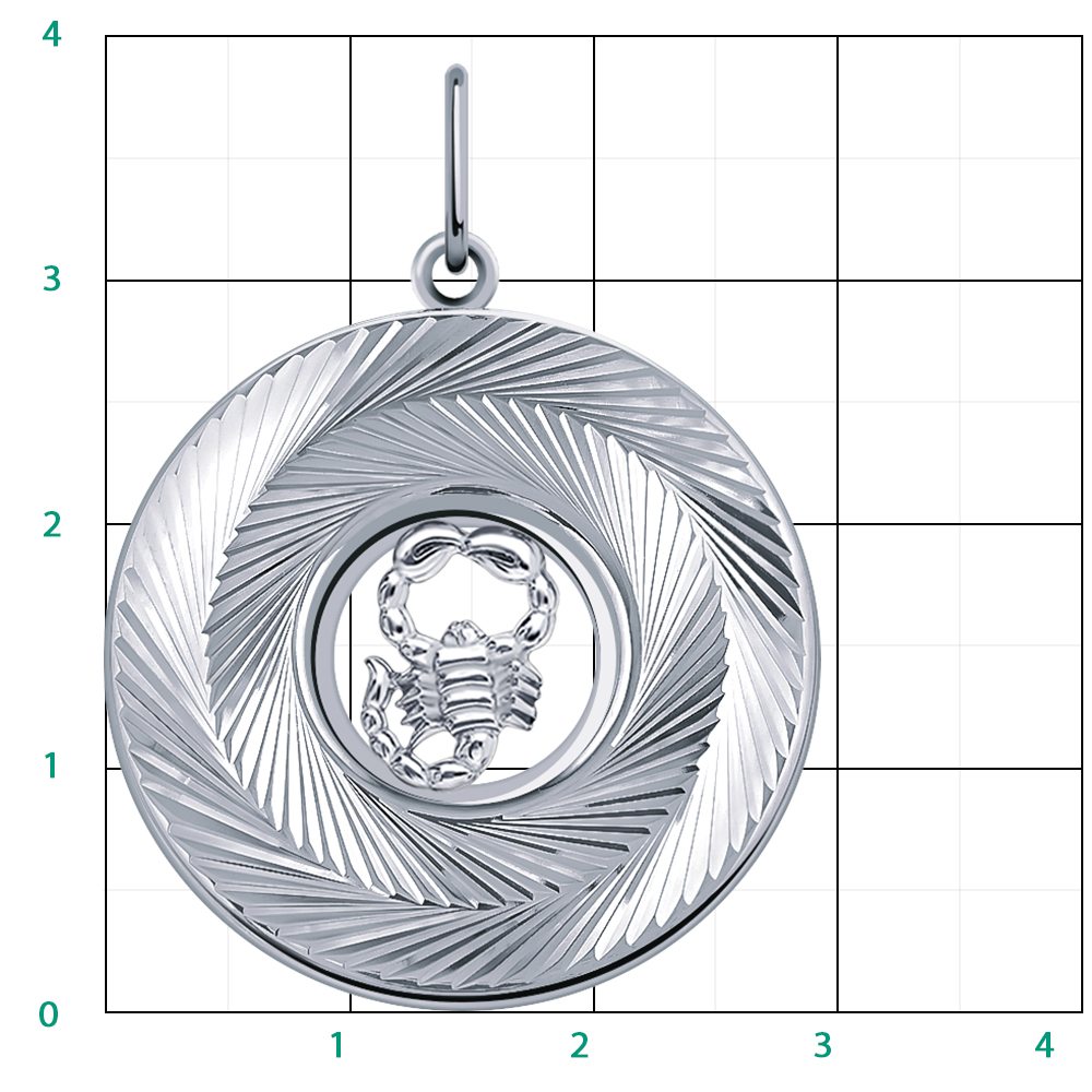 5632а-925 подвеска 925*/скорпион