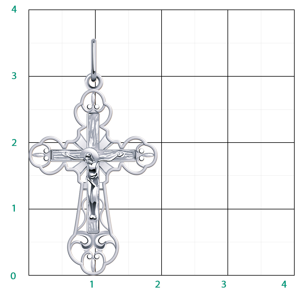 3375-925 крест 925*