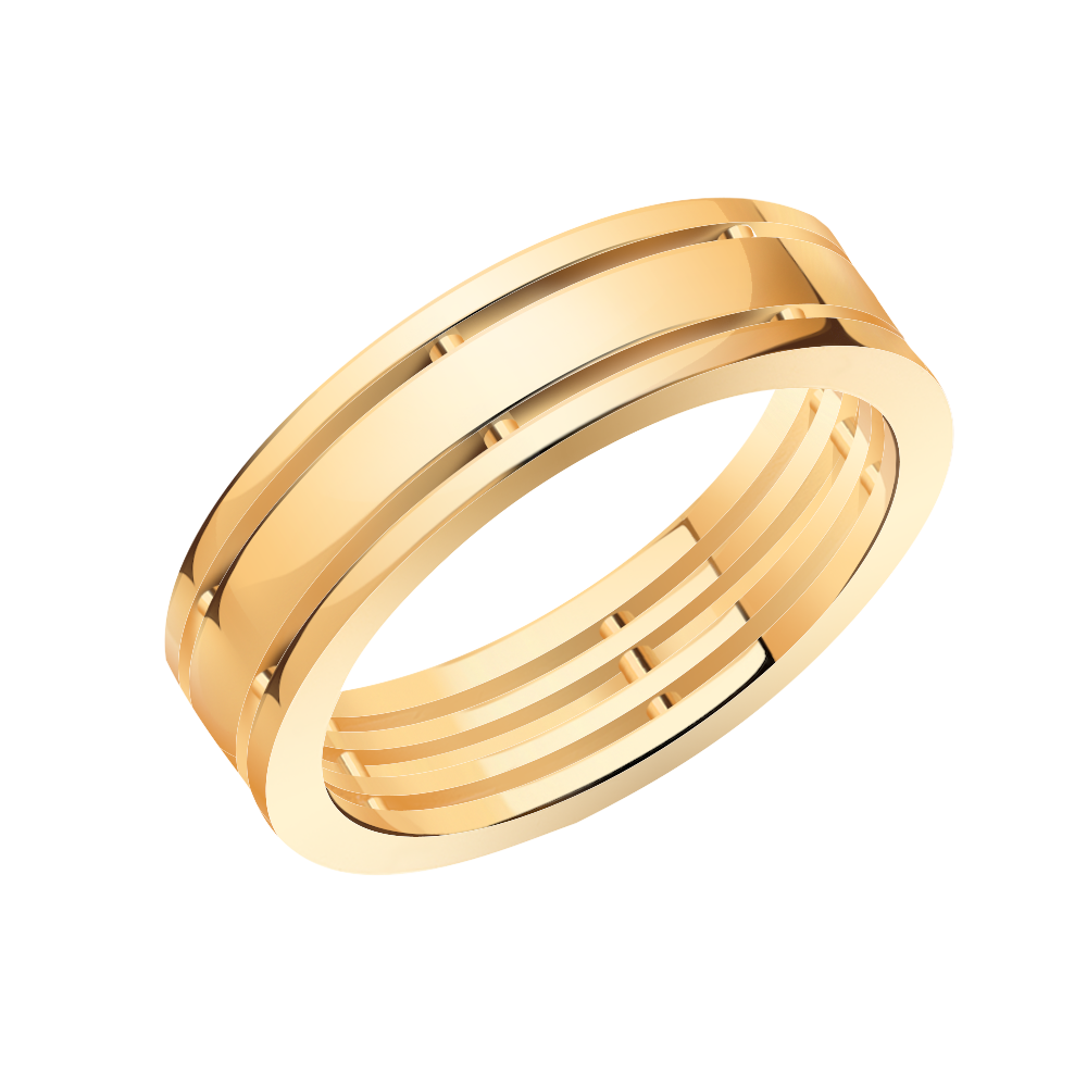 1956 кольцо 585* Обручальное кольцо из красного золота | ювелирная компания ATOLL