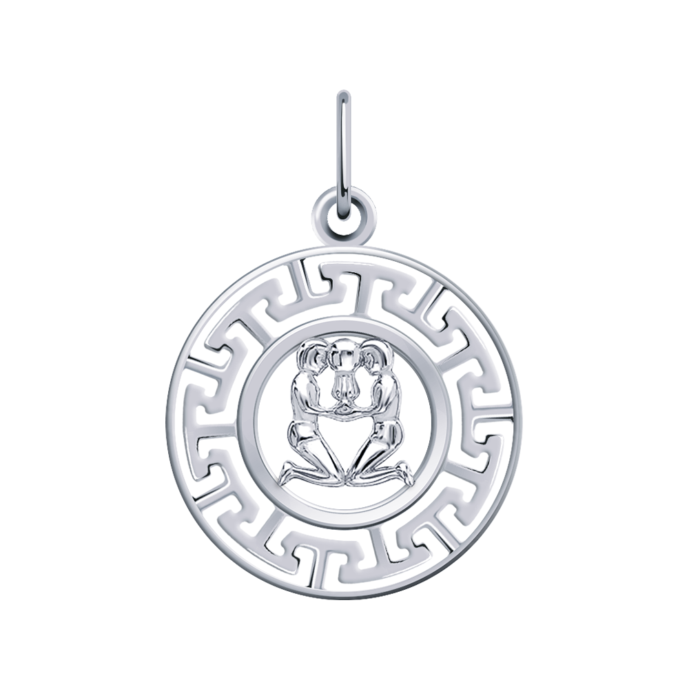 5757-925 подвеска 925*/близнецы